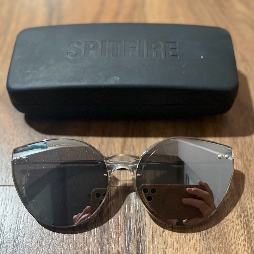 Spitfire Silver Reflective Sunglasses